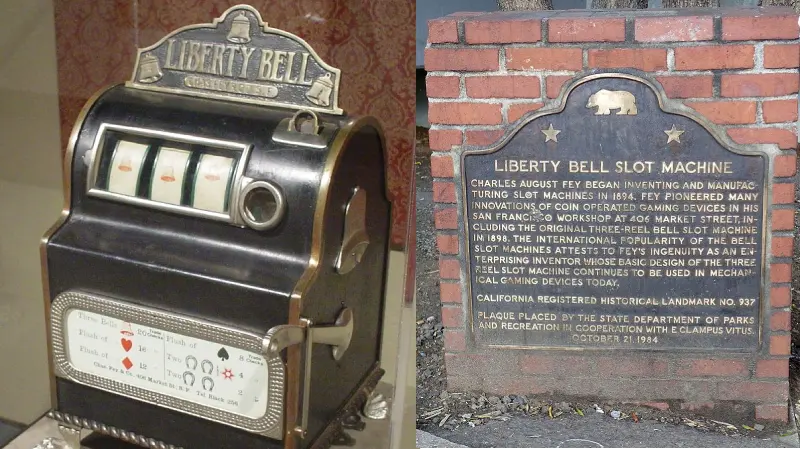 Sejarah Panjang Slot Online - Liberty Bell slot pertama yang diciptakan oleh Charles Fey