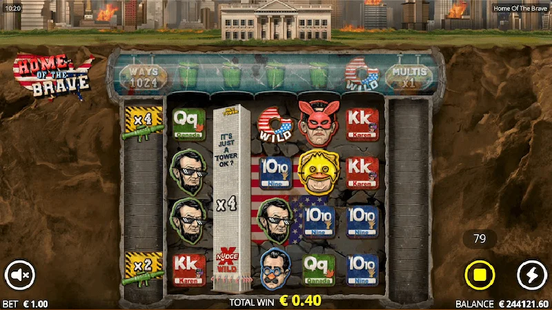 Gambaran Umum Slot Home of the Brave