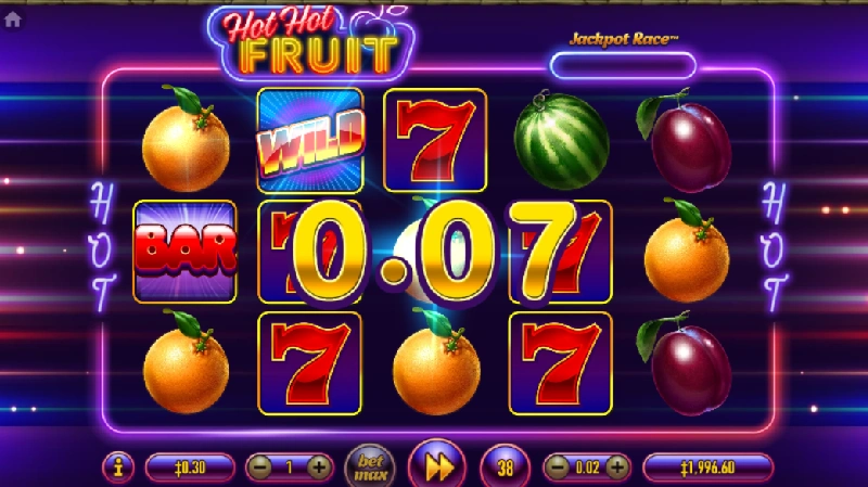 Tampilan dan Pengalaman Bermain HOT HOT FRUIT
