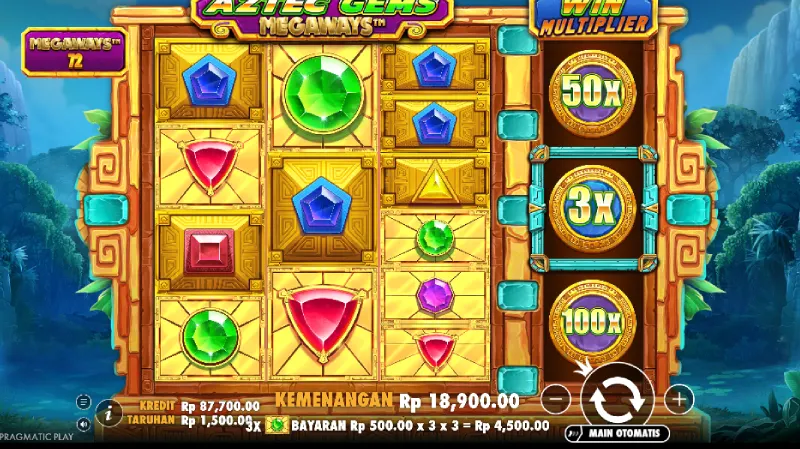 Pengalaman Nyata Bermain Slot Megaways - Aztec Gems Megaways - BC Game Indonesia