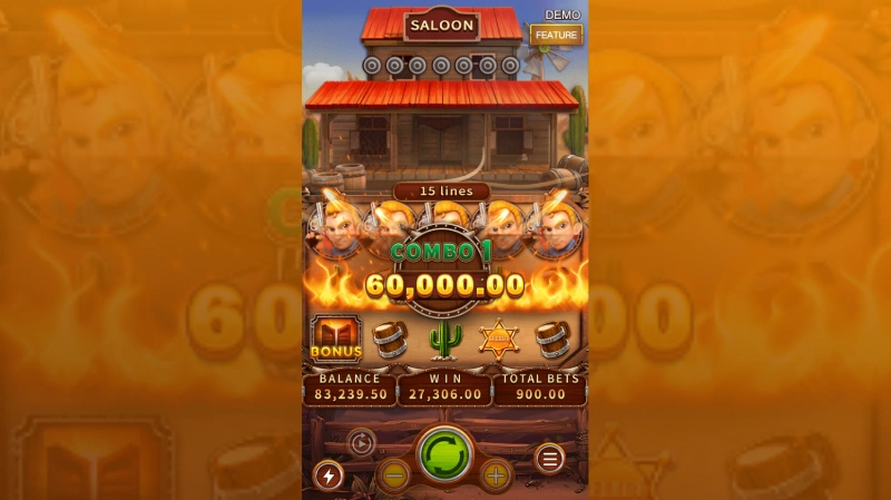 Review Cowboys Slot di BC Game