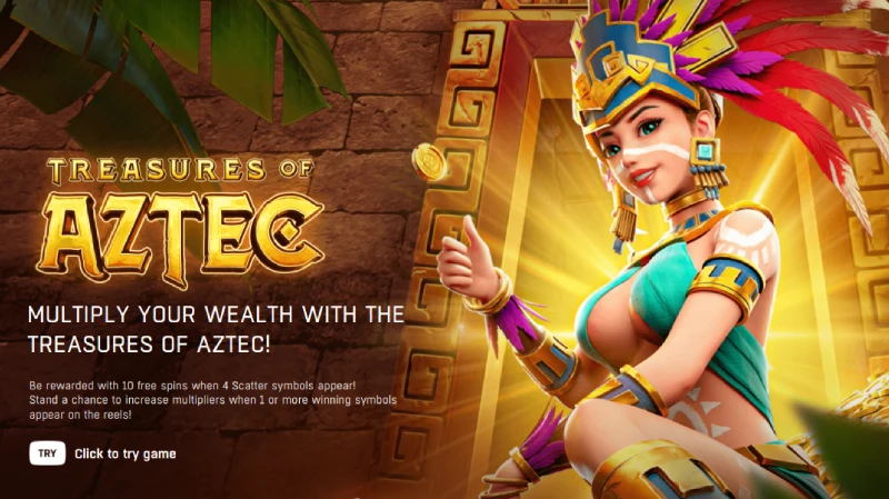 Review Slot Treasures of the Aztec di BC Game - 2