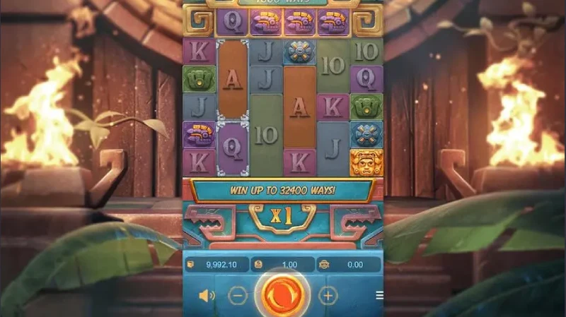 Tema dan Desain Visual Treasure Aztec - BC Game