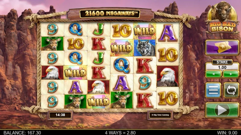 Gambaran Umum Gameplay Big Bad Bison