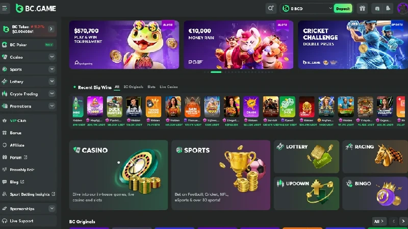 Pengalaman Bermain di BC Game