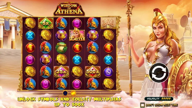 Review Slot Wisdom of Athena 1000 di BC Game