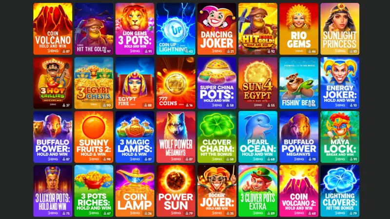 Top 10 Slot Booongo di BC Game