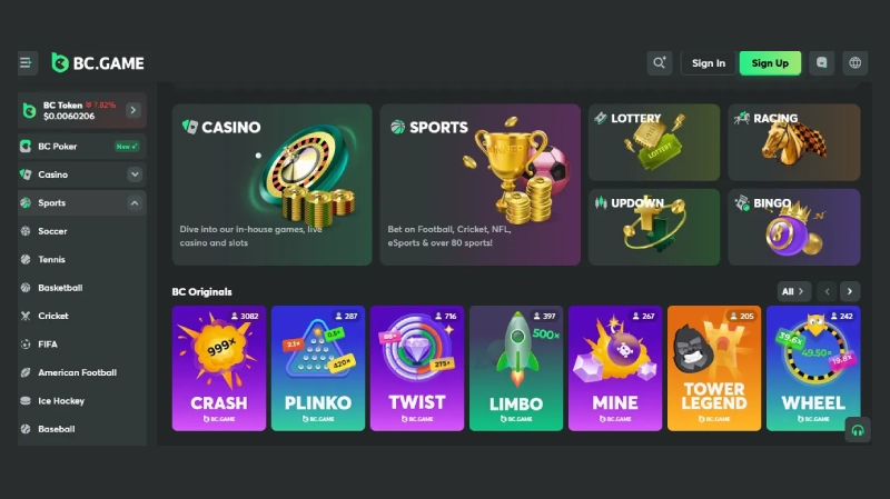 Cara Bermain di BC Game