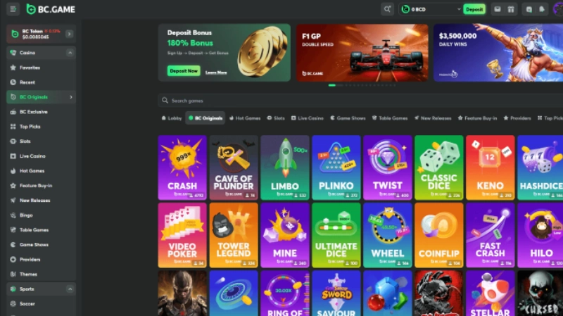 Cara Bermain di BC Game