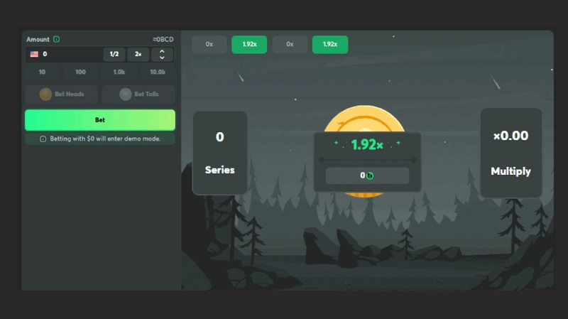 Coin Flip di BC Game Review Lengkap Game Sederhana dengan Potensi Menang Cepat