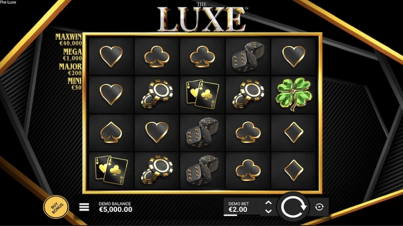 Gambaran Umum The Luxe H.V di BC Game