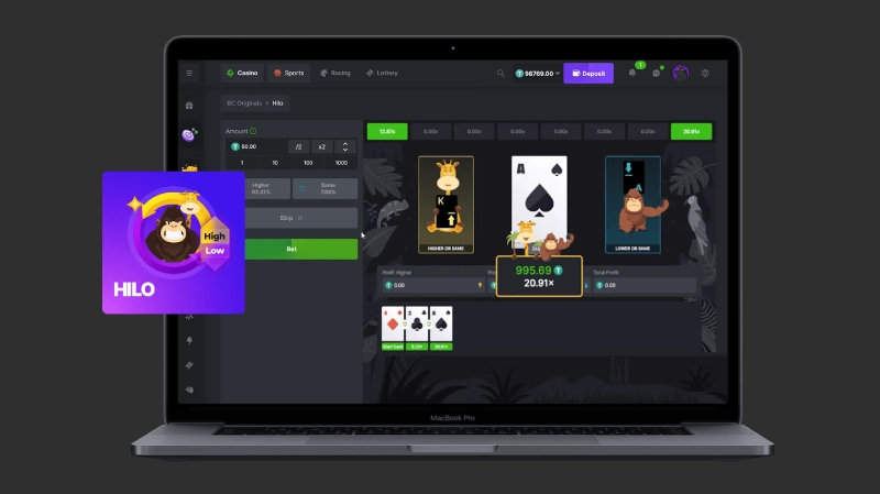 Hilo di BC Game Review Lengkap Game Tebak Angka yang Simpel Tapi Strategis