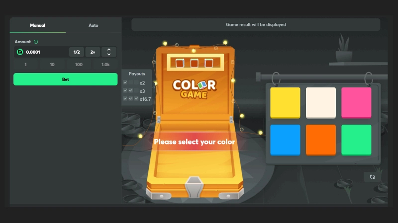 Konsep Dasar Perya Color Game