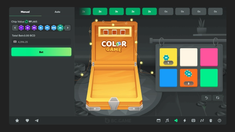 Mengenal Perya Color Game di BC Game