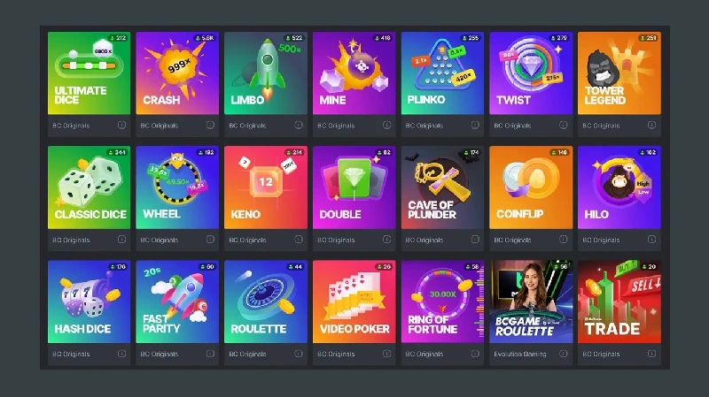 Perbandingan Double dengan Game BC Originals Lainnya