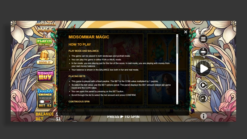 Cara Bermain Midsommar Magic