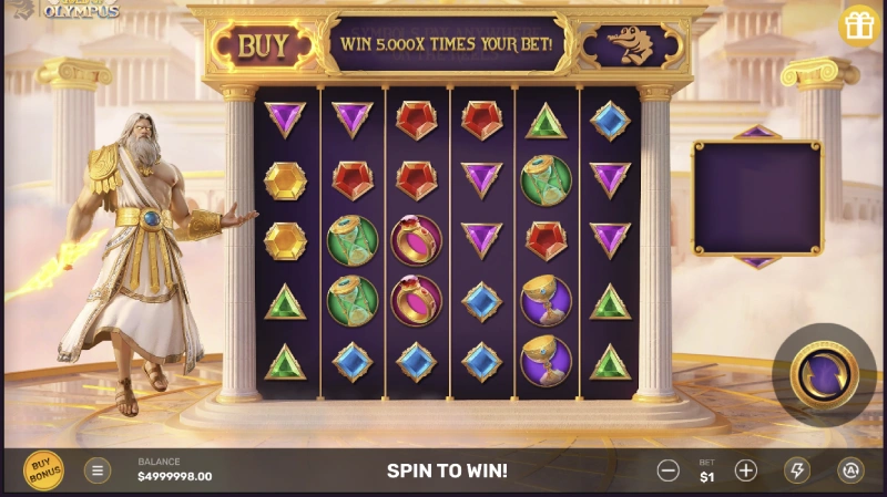 Fitur Utama Gold of Olympus