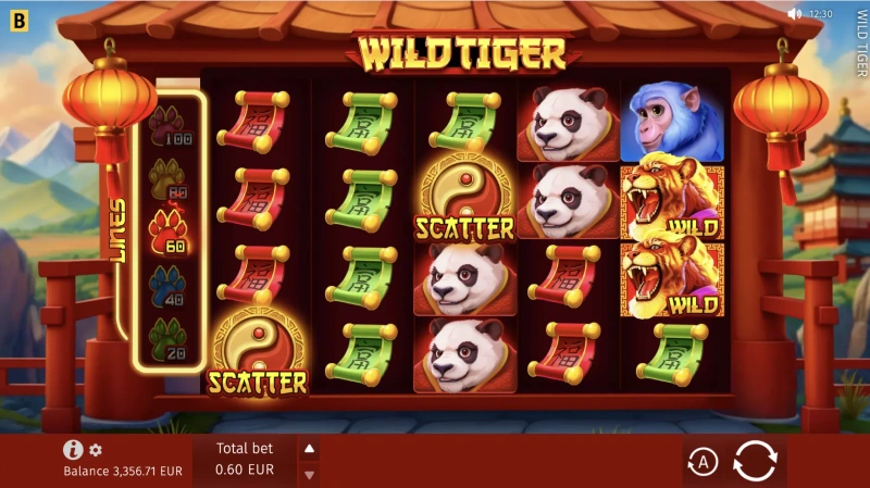 Spesifikasi Permainan Wild Tiger