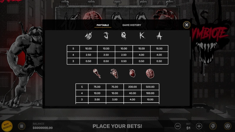 Spesifikasi Utama Permainan