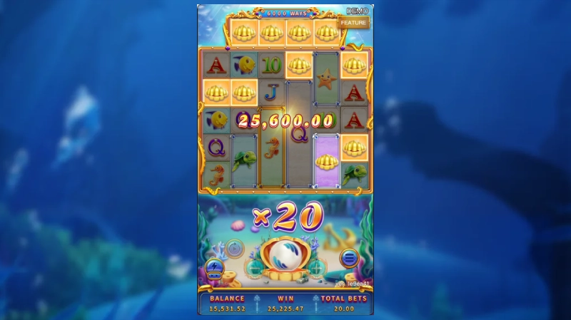 Tampilan Visual dan Tema Lautan