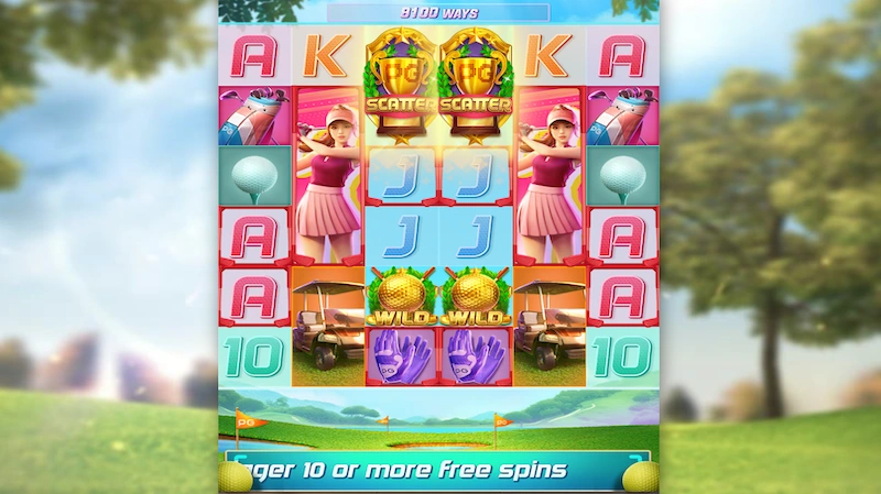 Tampilan dan Tema Super Golf Drive