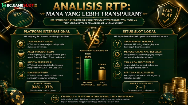 Analisis RTP Mana yang Lebih Transparan