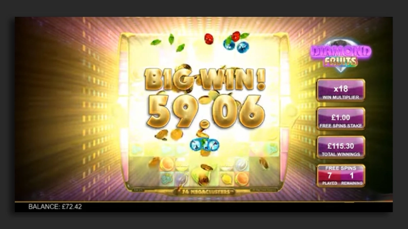 Analisis RTP dan Volatilitas - Diamond Fruits BC Game Indonesia