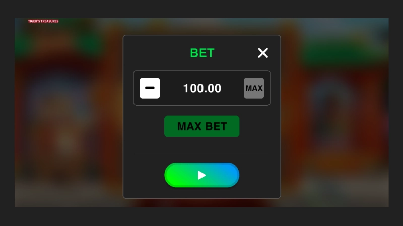 Fitur Utama Tiger’s Treasures