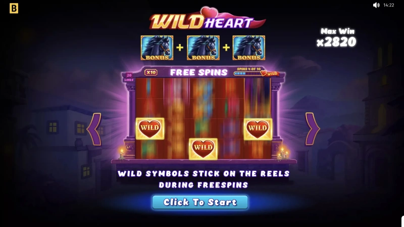 Fitur Utama Wild Heart