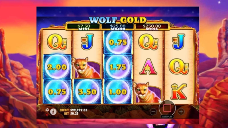 Fitur Utama Wolf Gold