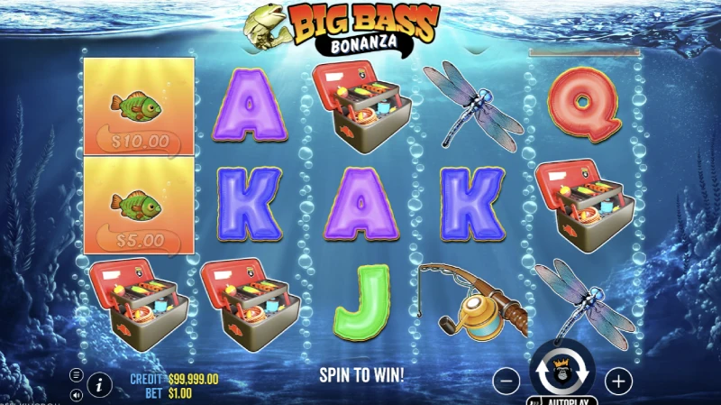 Fitur Utama dalam Big Bass Bonanza