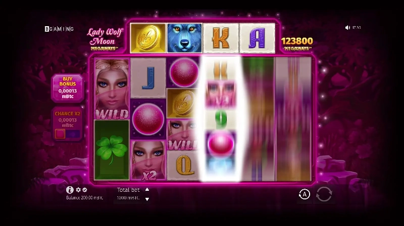 Fitur Utama dalam Lady Wolf Moon - BC Game Indonesia