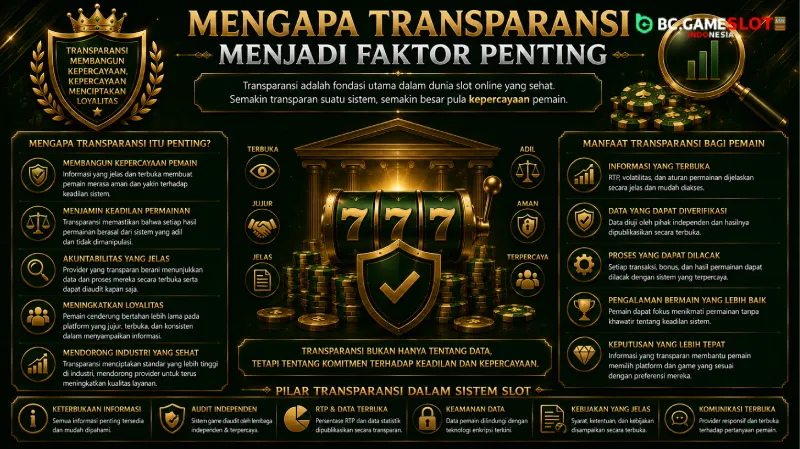 Mengapa Transparansi Menjadi Faktor Penting