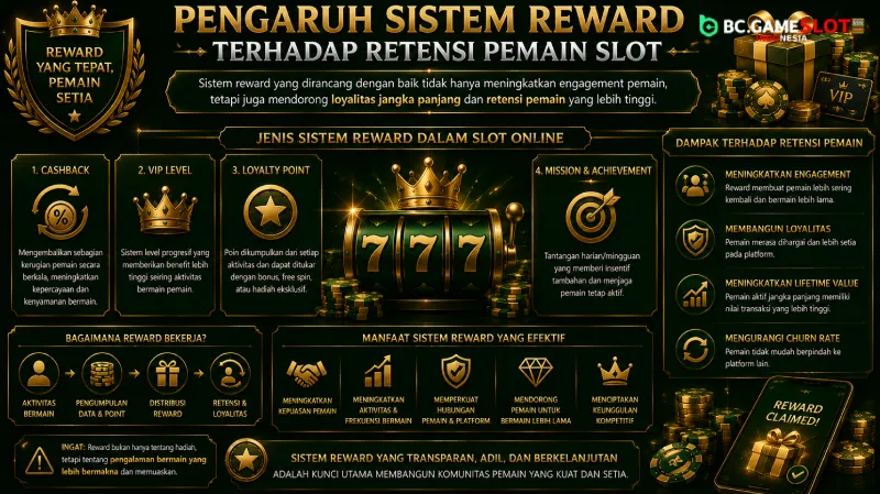Pengaruh Sistem Reward terhadap Retensi Pemain