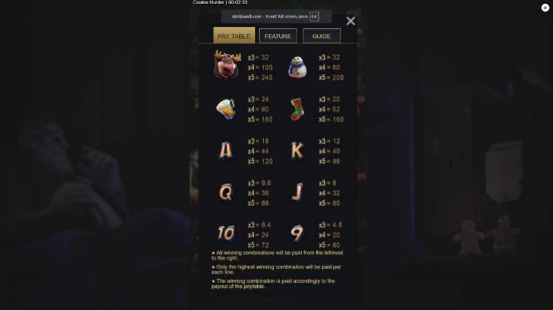 Spesifikasi dan Detail Permainan