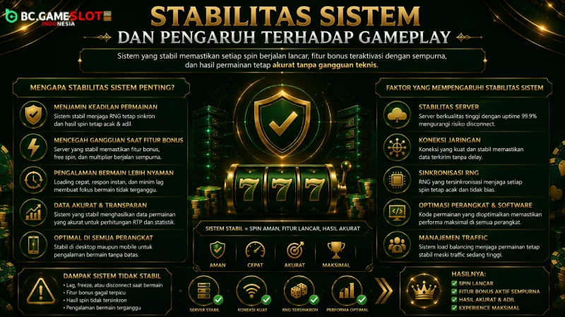 Stabilitas Sistem dan Pengaruh terhadap Gameplay