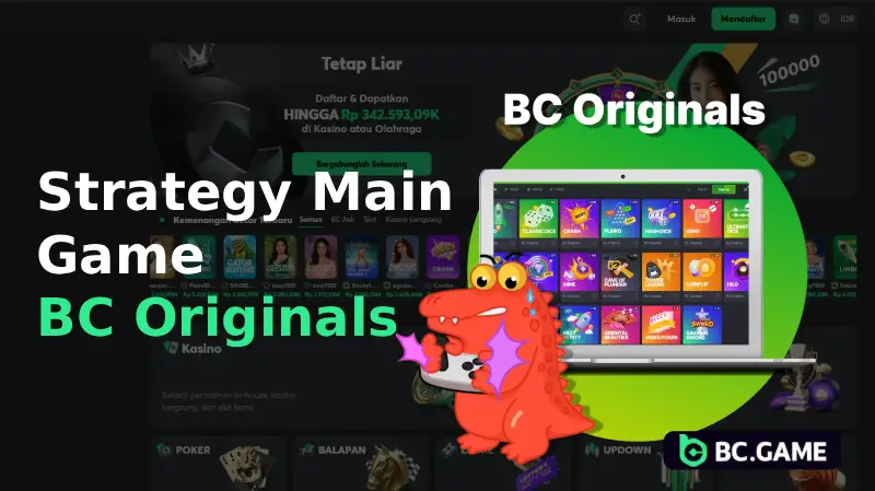 Strategi BC Originals - Cara Menang Stabil & Profit Konsisten - BC Game Indonesia